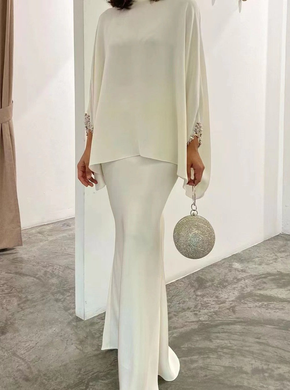 Asya - American Pearl Ensemble Dress