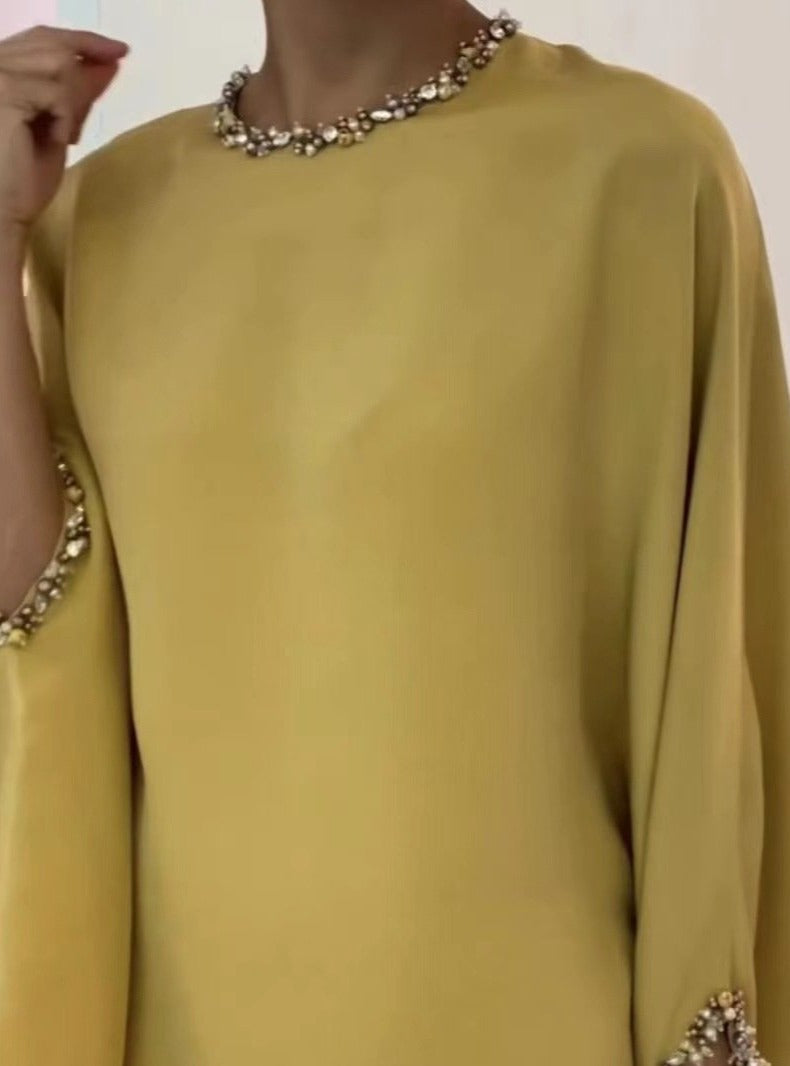 Asya - American Pearl Ensemble Dress