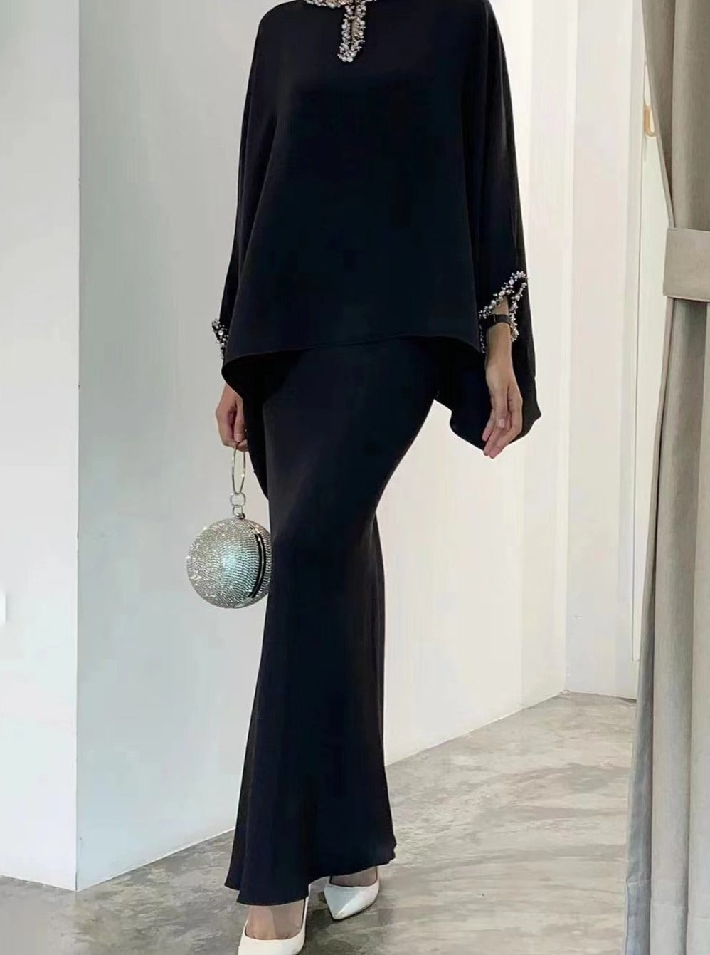 Asya - American Pearl Ensemble Dress